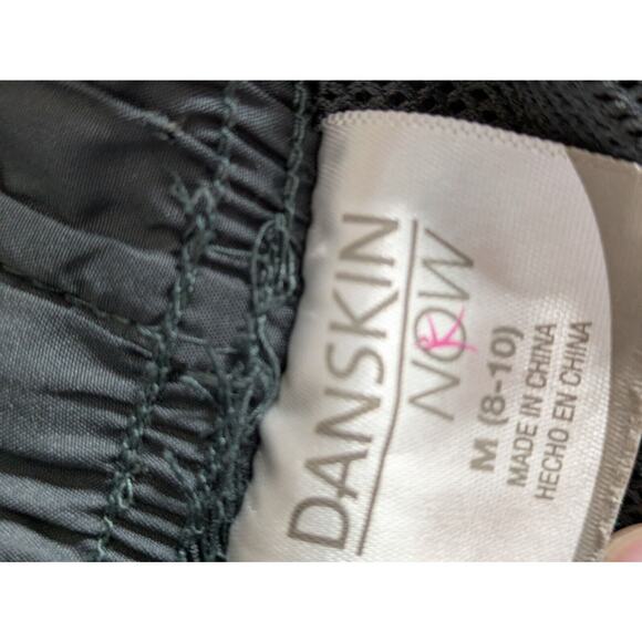 Danskin Now Women's Black with Neon Stripe Windbreaker Pants Size Medium - Picture 6 of 7